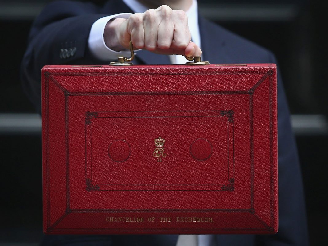 Red Budget Box, is Gladstone’s 1860 leather briefcase