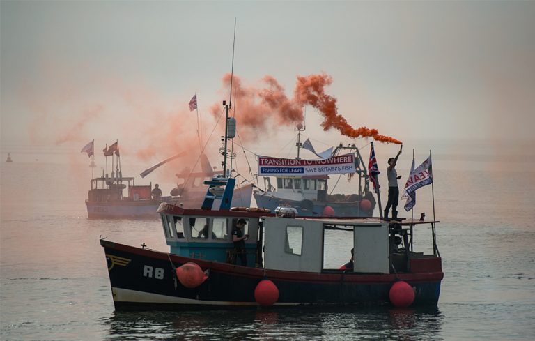 British fishermen: dissatisfied with UK-EU trade deal
