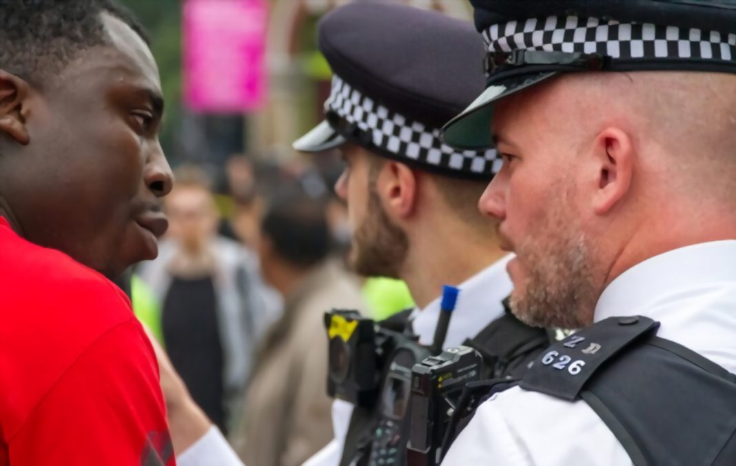 Organized racism among British police officers