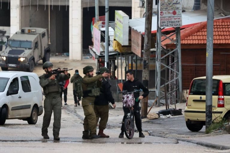 Israeli settlers in the west bank