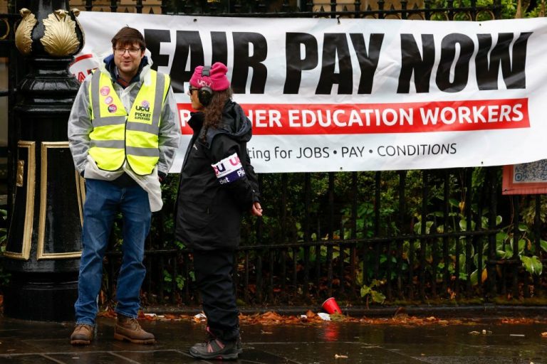 Effects of strikes on students in the UK