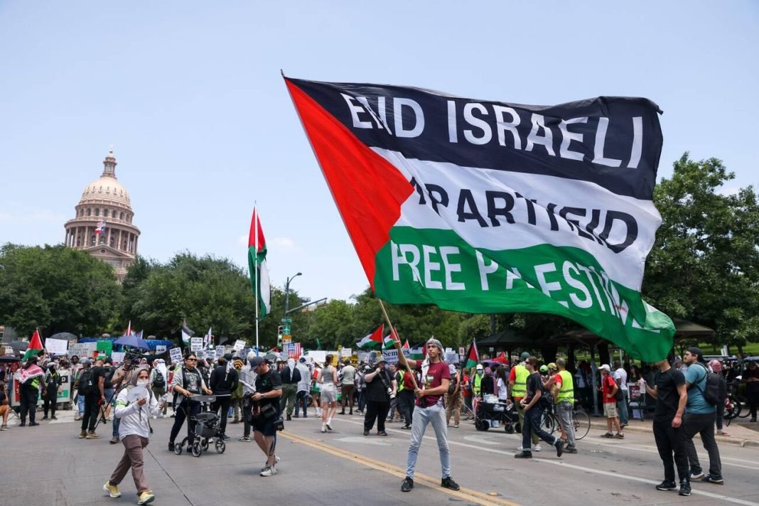 UK Students protest amid Gaza Events