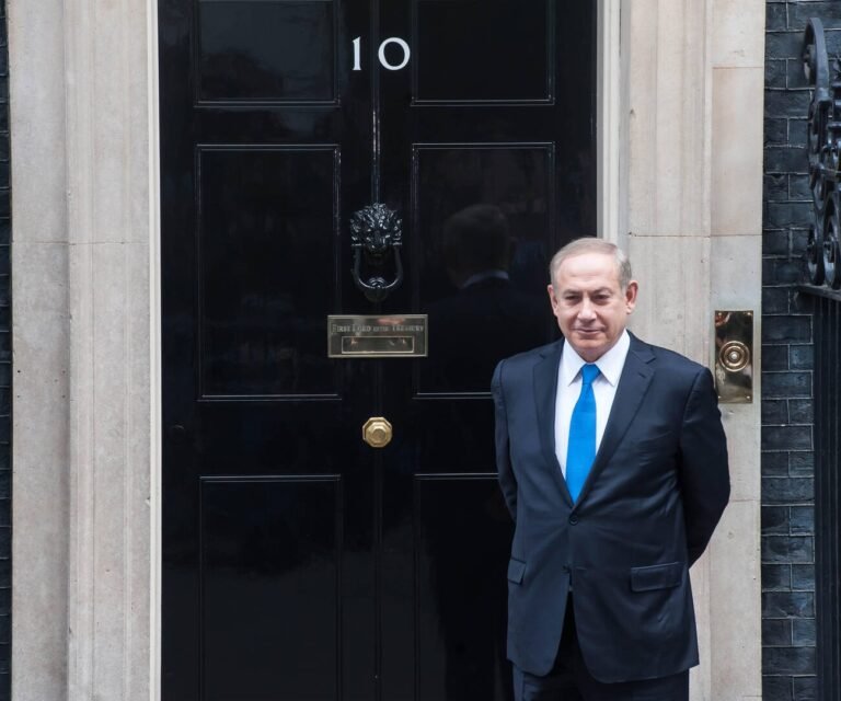 UK support for Benjamin Netanyahu