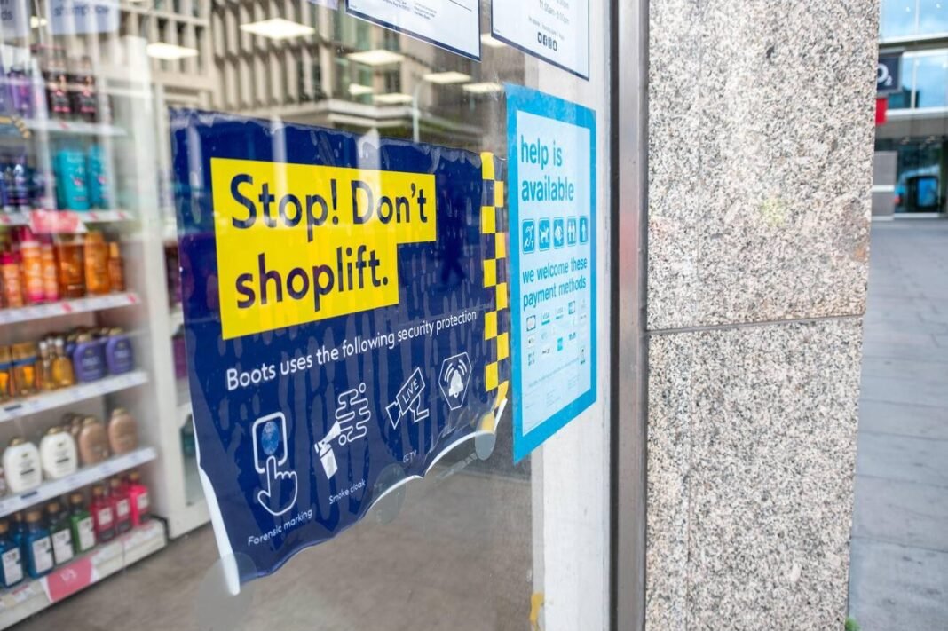 Shoplifting Epidemic in the UK