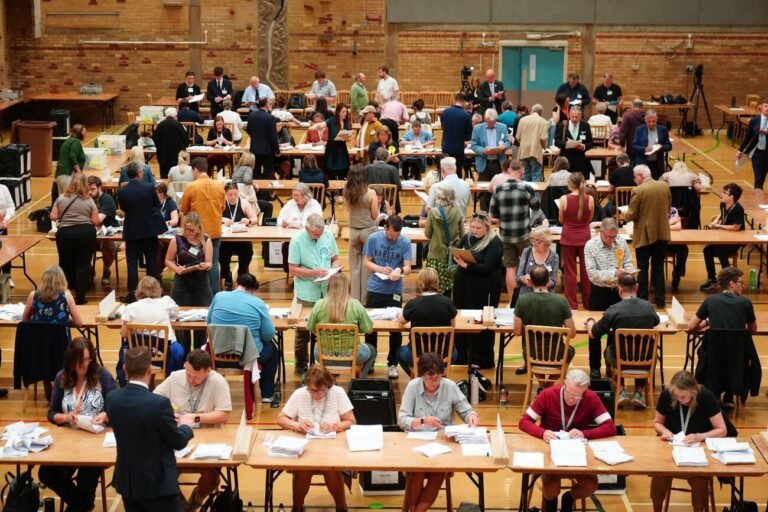 UK local election results