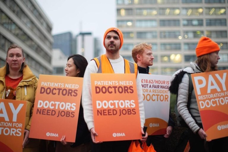 The doctors' strike in 2026 is causing hardship for the NHS. The NHS is already under huge pressure this winter